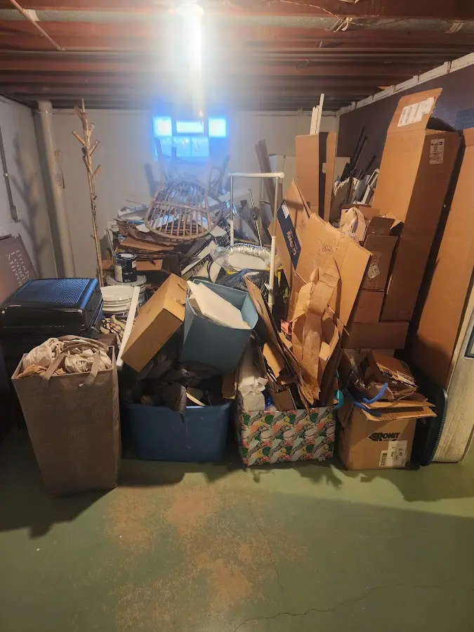 Roll-off dumpster container at job site for Construction Dumpster Rental in Llano